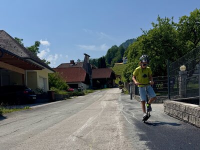 Frisch asphaltiert